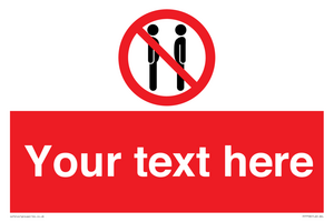 Custom prohibition not face to face